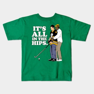 Happy Gilmore It's All In The Hips Kids T-Shirt